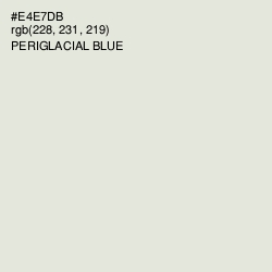#E4E7DB - Periglacial Blue Color Image